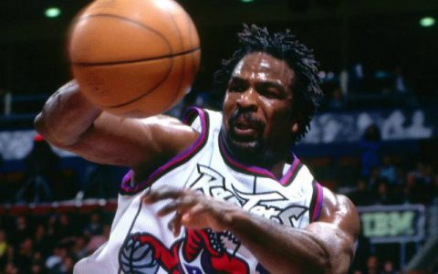 Charles Oakley as a Raptor