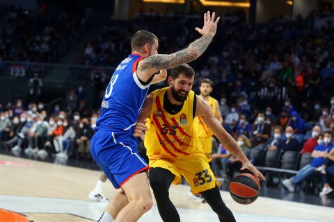Barcelona and Real Madrid stay on top of Euroleague standings