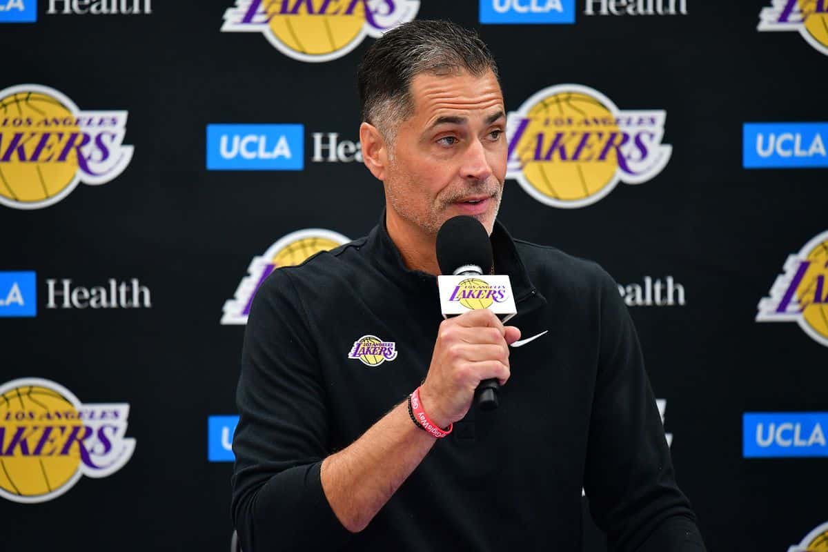 Rob Pelinka Lakers Front Office Unlikely To Trade First Round Picks