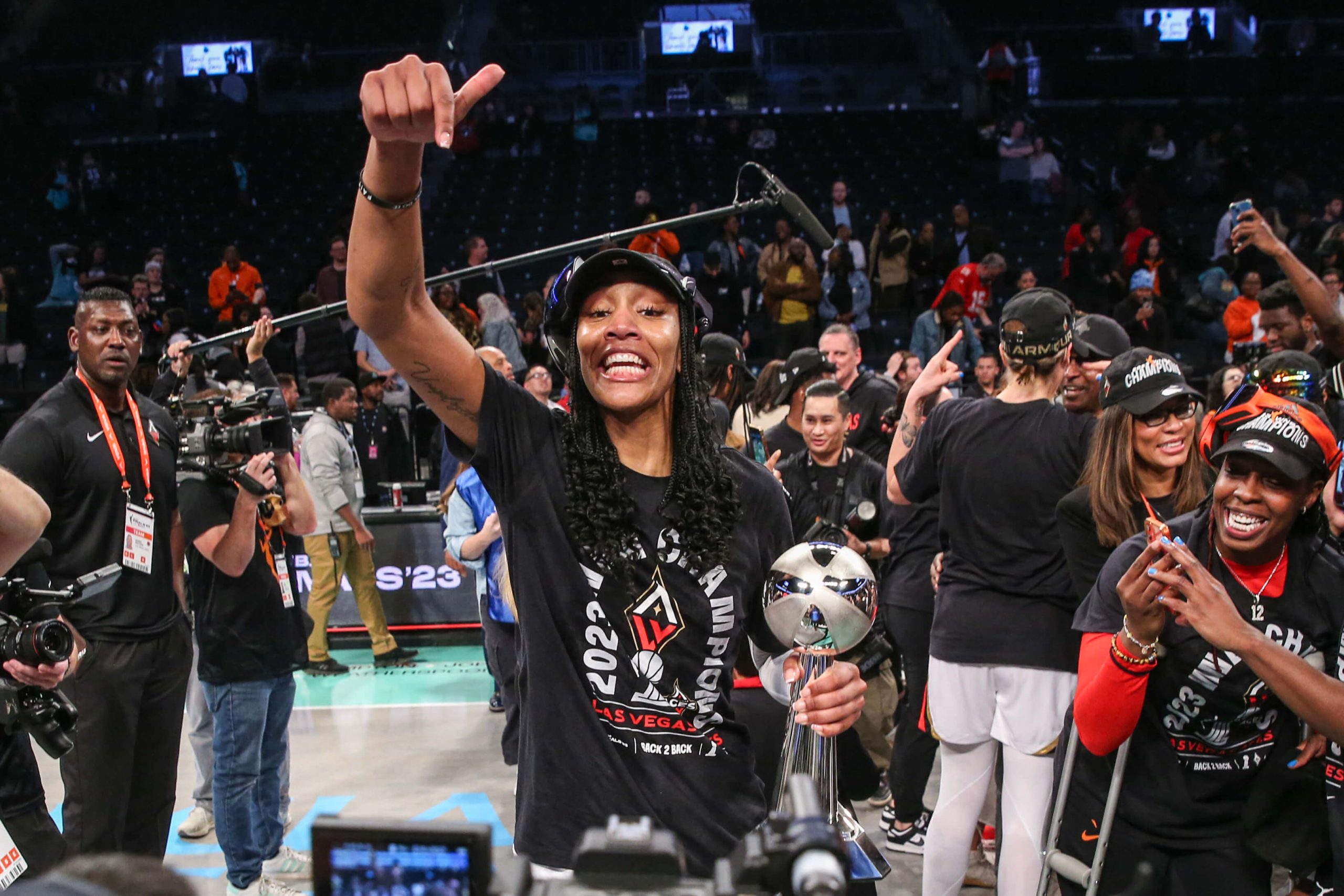 A´ja Wilson Las Vegas Aces MVP 