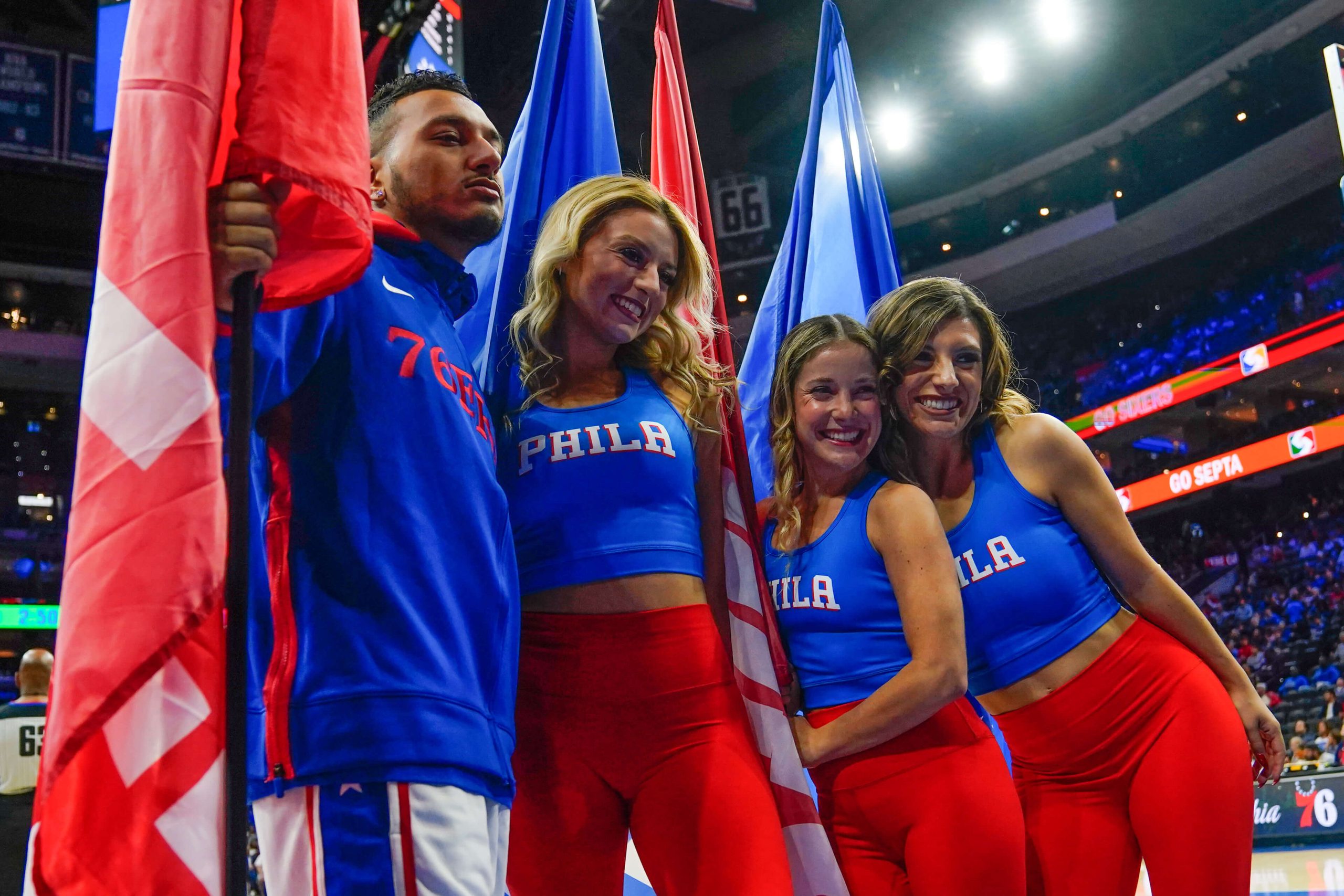 Philadelphia 76ers cheerleaders